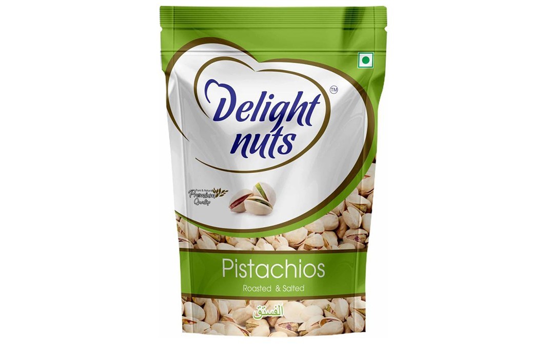 Delight Nuts Pistachios Roasted & Salted   Pack  200 grams